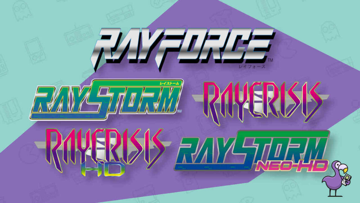 Ray'Z Arcade Chronology Logos