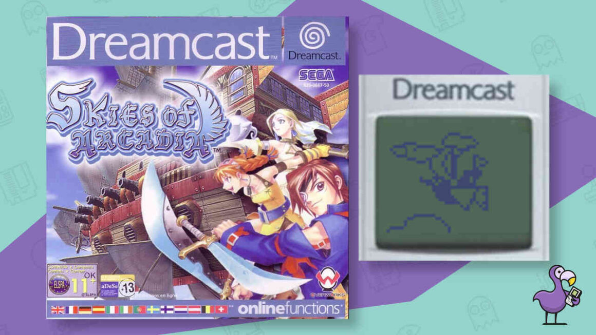 Skies of Arcadia Dreamcast VMU