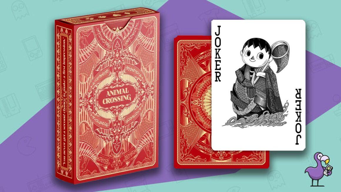 best Animal Crossing gifts - Animal crossing playing cards