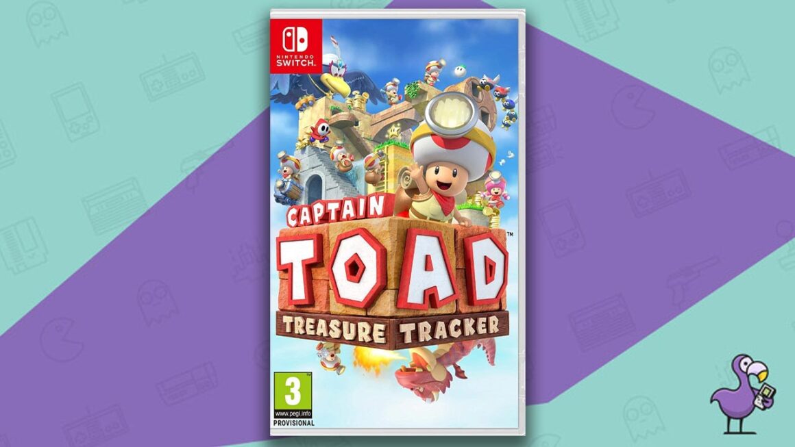 best puzzle games on Nintendo Switch - Captain Toad Treasure Tracker game case