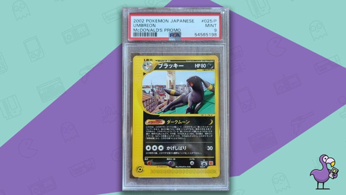 10 Most Valuable McDonald's Pokemon Cards Of 2022 - Umbreon Japan 2002