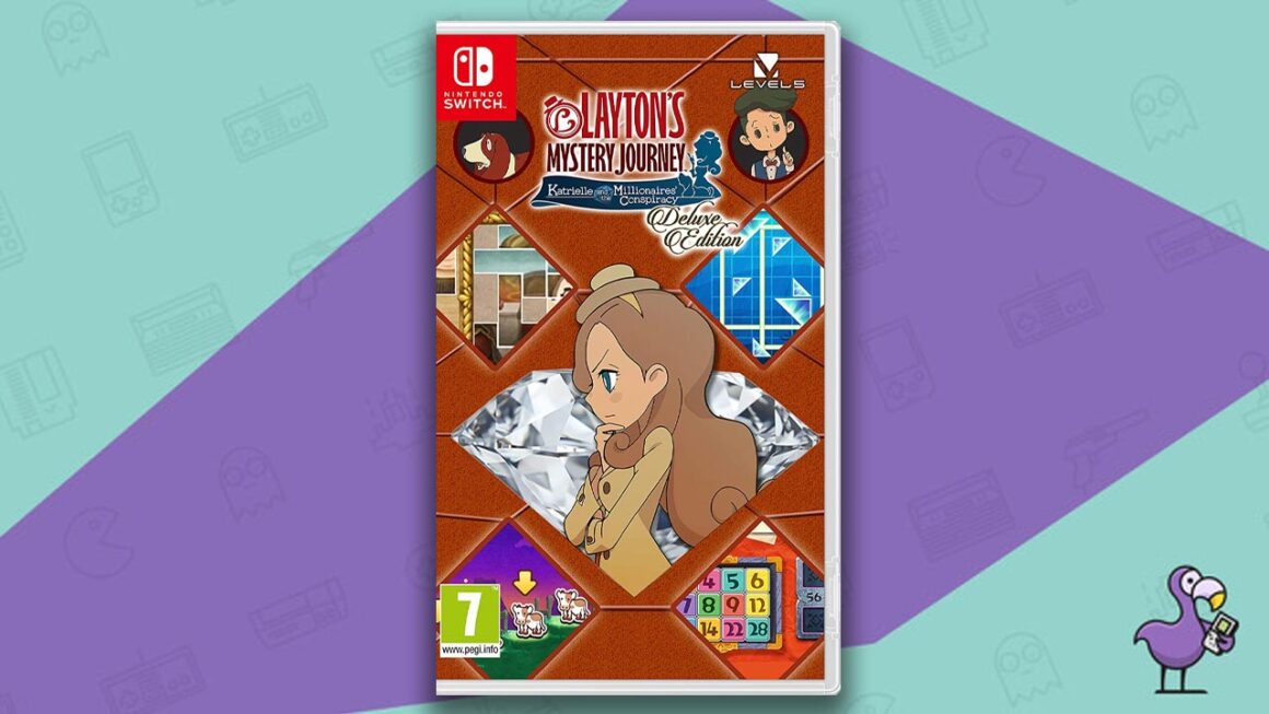 best puzzle games on Nintendo Switch - Layton's Mystery Journey: Katrielle and the Millionaires' Conspiracy