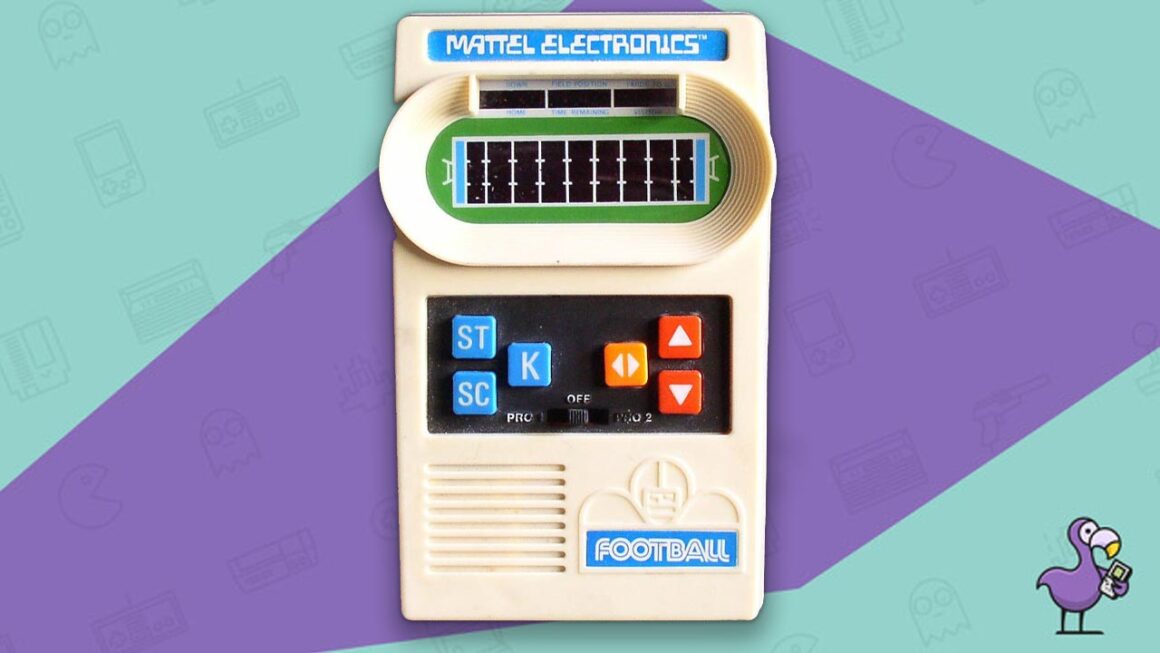best 70s toys - Mattel electronics football