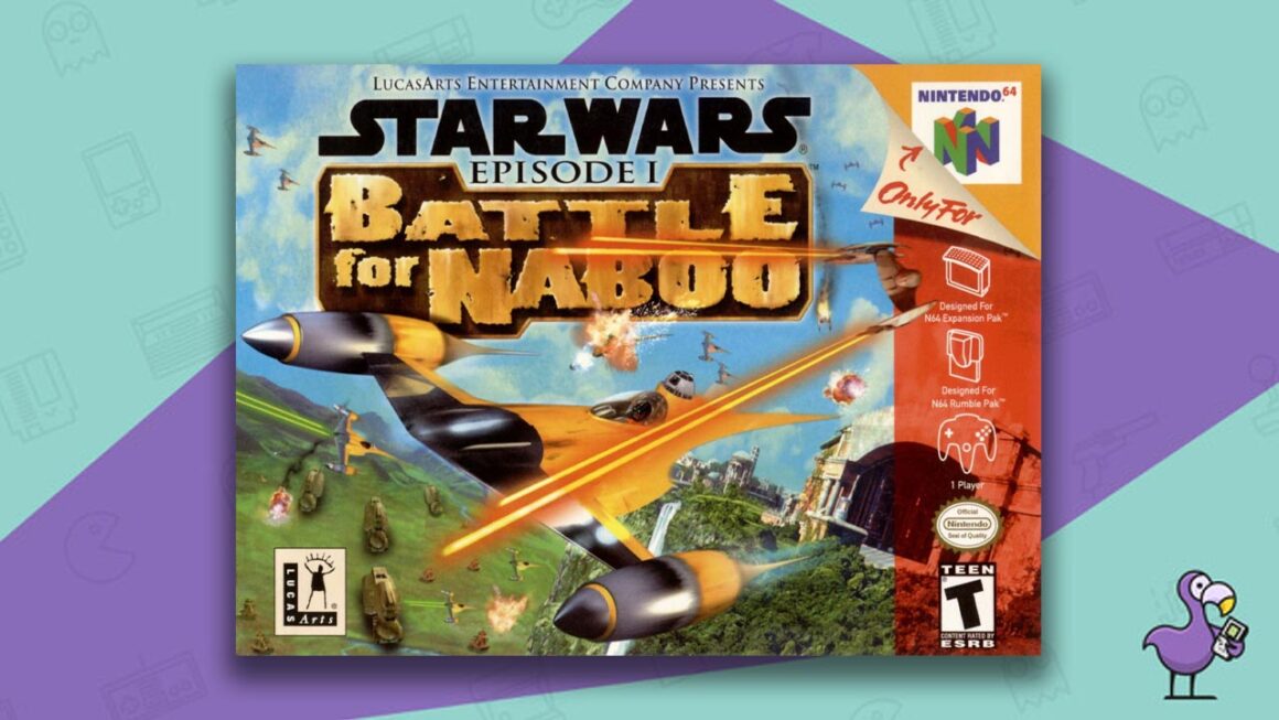 best Star Wars games on Nintendo 64 - Battle for Naboo