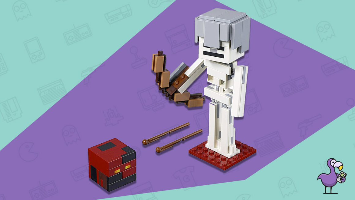 LEGO Minecraft BigFig Skeleton with Magma Cube