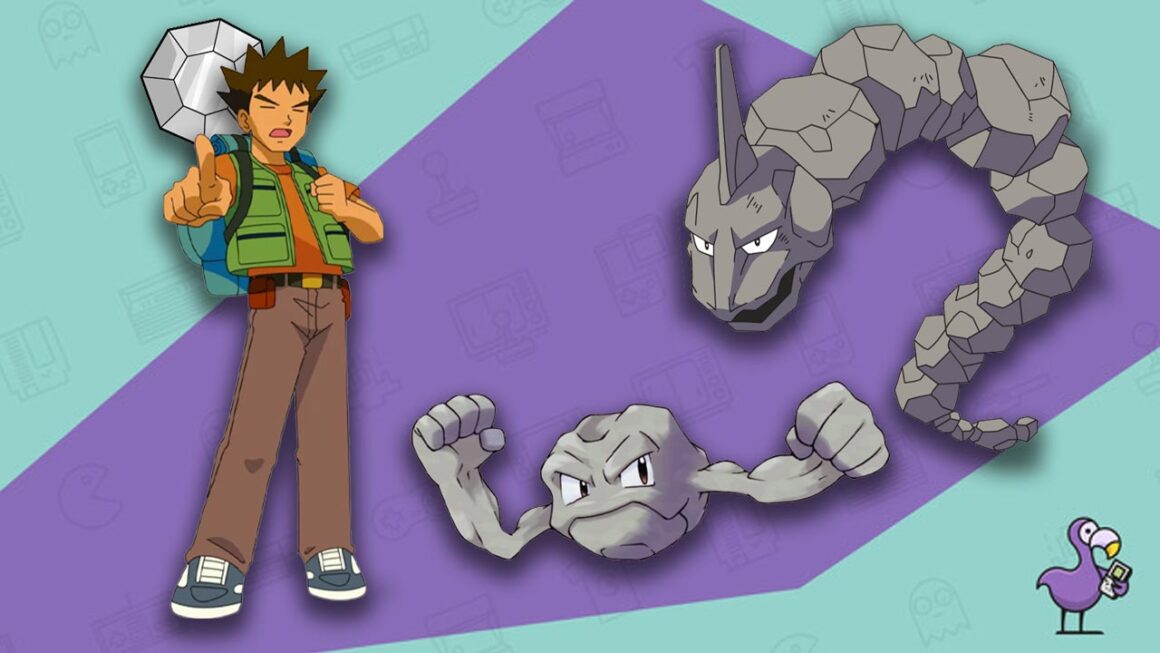 All Kanto Gym Leaders In Pokemon Red, Blue, & Yellow - Brock