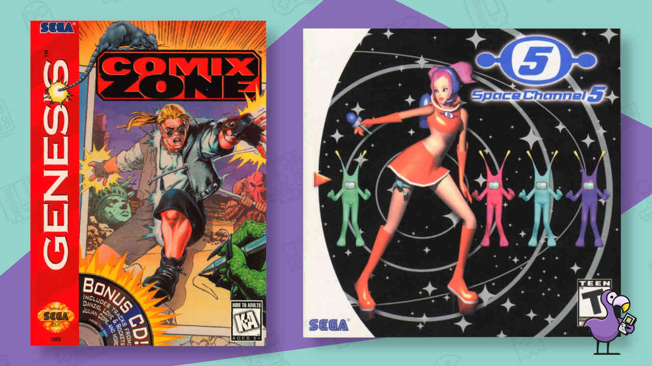 Comix Zone and Space Channel 5