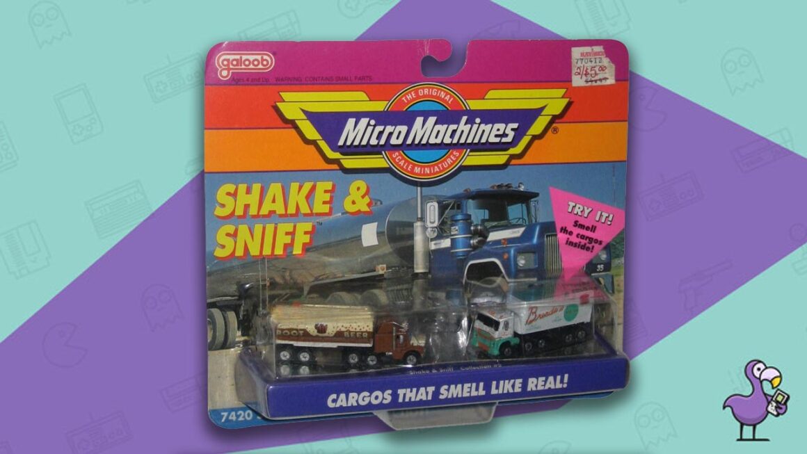 best Micro Machines toys - Shake & Sniff