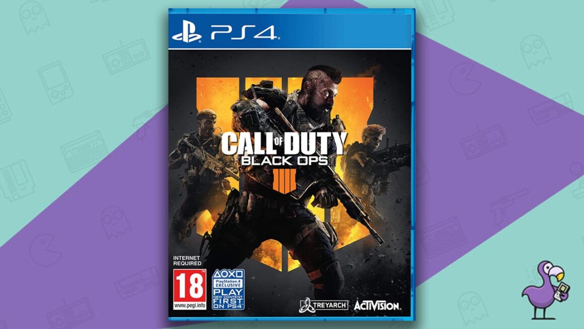 25 Most Popular Video Games Today - Call Of Duty Black Ops game case ps4