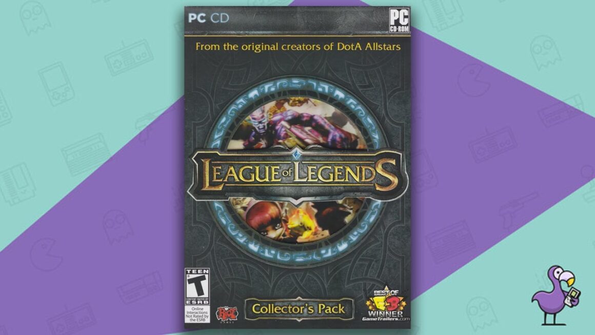 25 Most Popular Video Games Today - League of Legends game case cover art PC