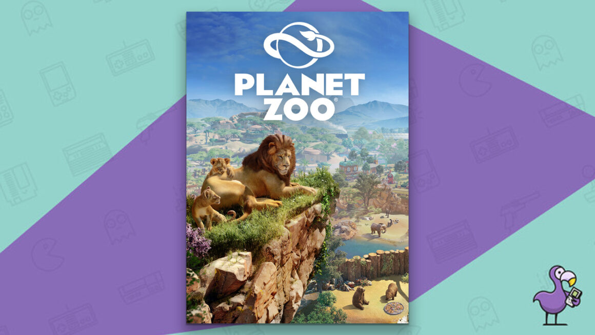 best zoo building games - Planet Zoo game case cover art 