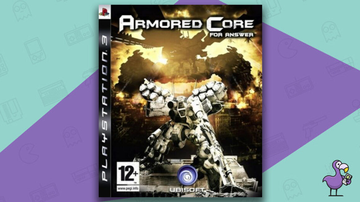 Beste robotspill - Armored Core: For Answer Game Case Cover Art PS3