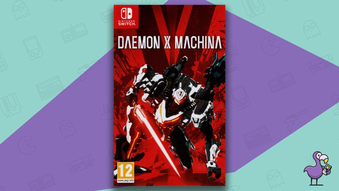 Beste robotspill - Daemon X Machina Game Case Nintendo Switch
