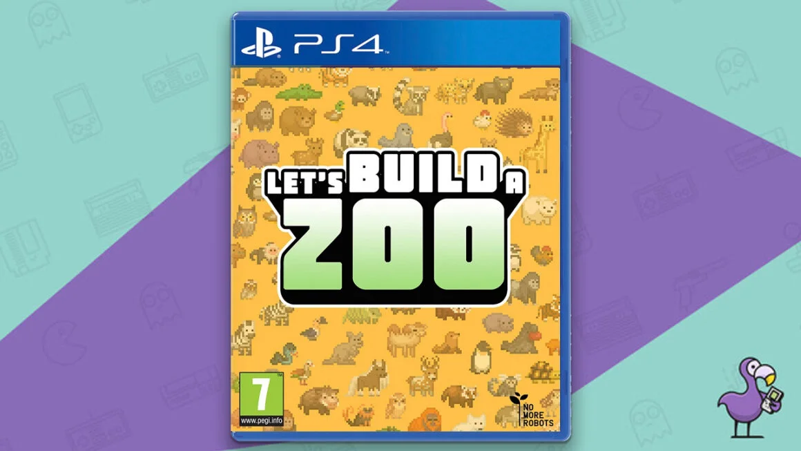 best zoo building games - Let's build a zoo PS4 game case