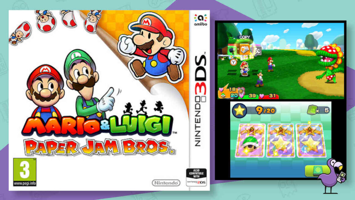 Mario and Luigi Paper Jam
