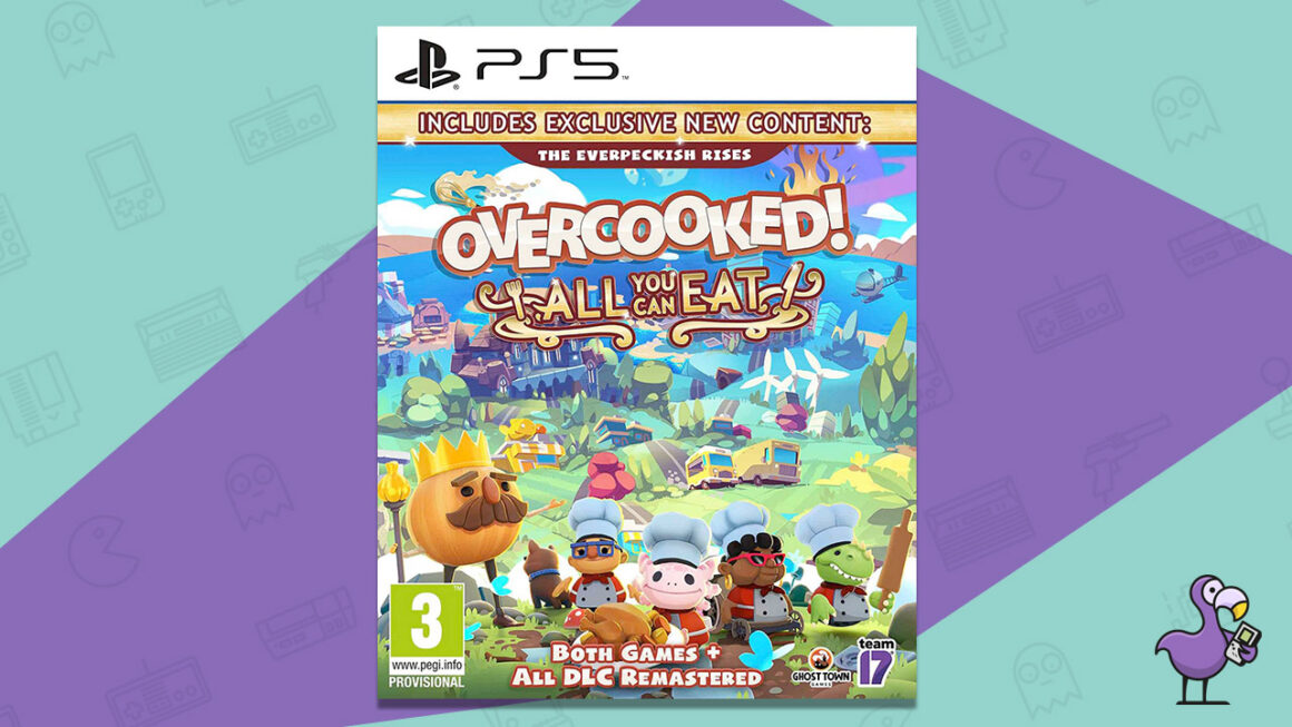 Overcooked! All You Can Eat game case - best multiplayer PS5 games