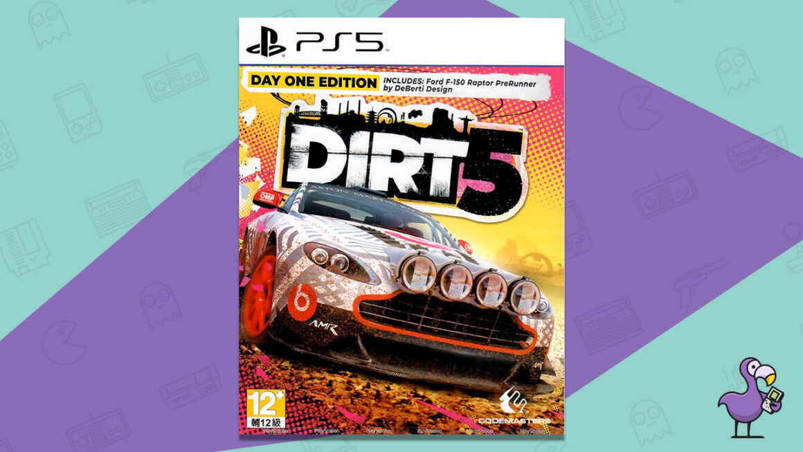 DiRt 5 Herní pouzdro Nejlepší hry pro více hráčů PS5