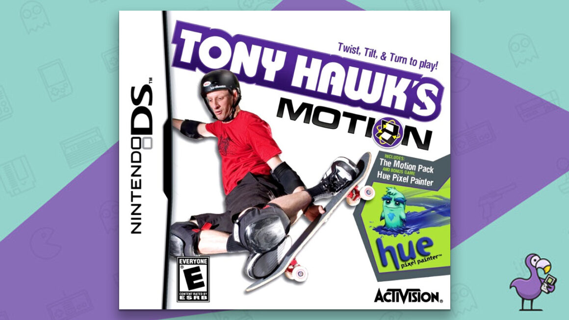 Tony Hawk Games - Motion DS game case