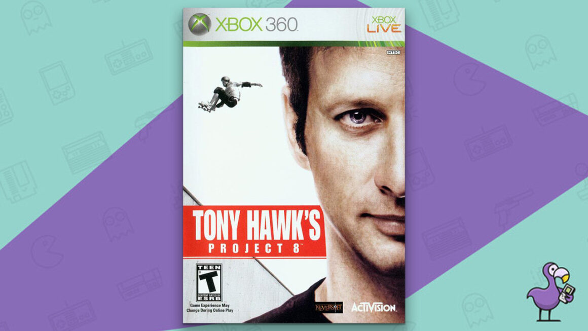 Tony Hawk Games - Project 8 game case cover art