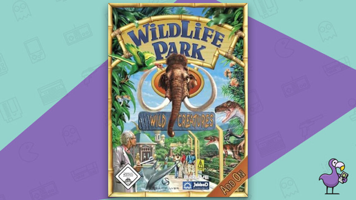 best zoo building games - wildlife park wild creatures PC game case cover art