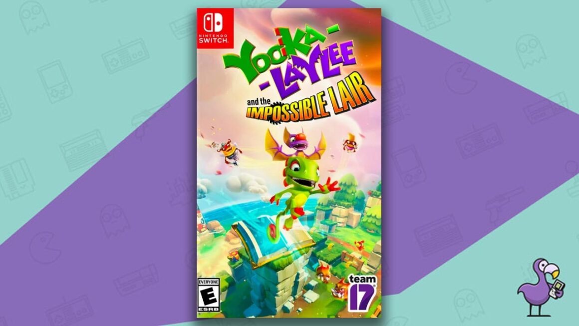Yooka Laylee and the Impossible Lair game case 