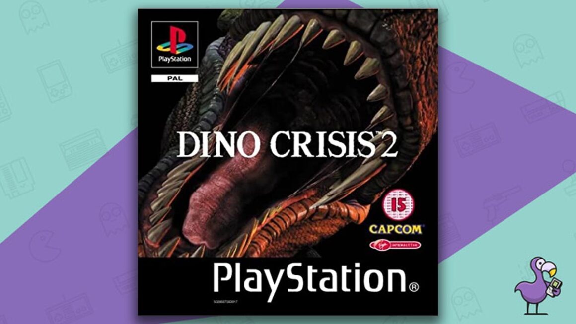 best dinosaur games - Dino crisis 2 game case PS1