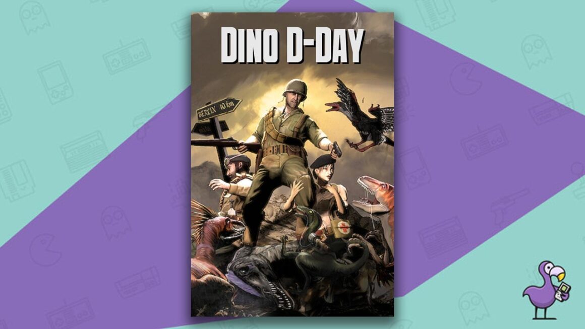 best dinosaur games - Dino D-Day game art
