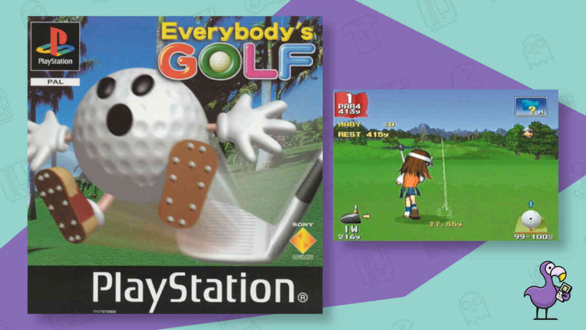 Everybodys Golf PS1 - ps1 games on ps5
