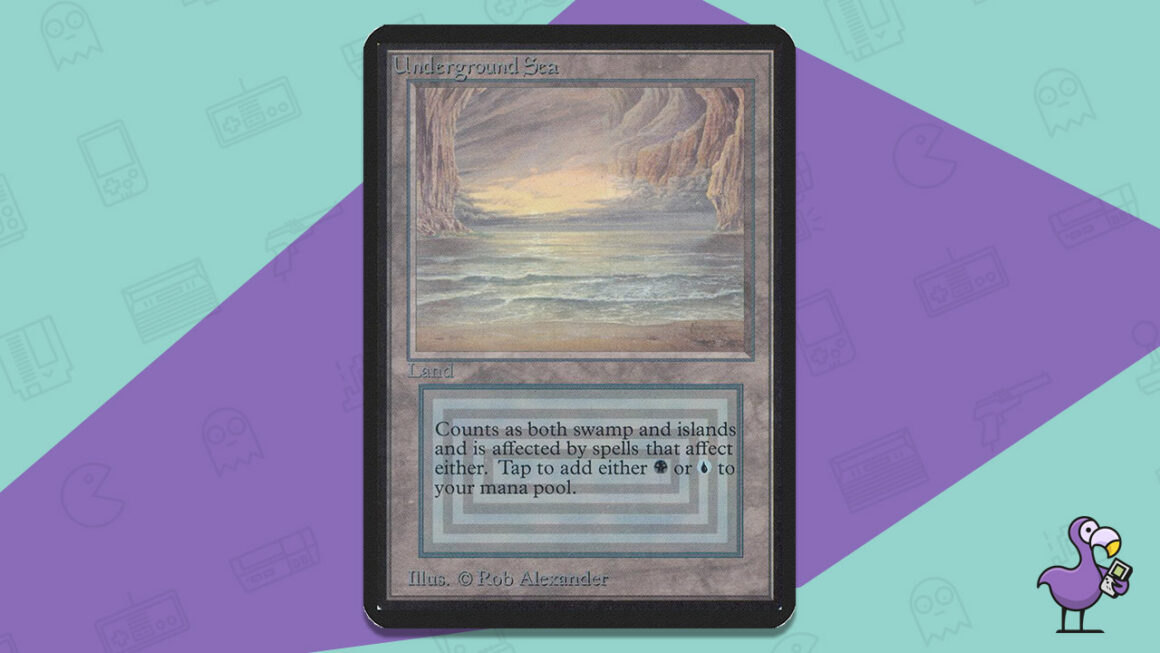 Underground Sea (Alpha) - Rare Magic The Gathering Cards
