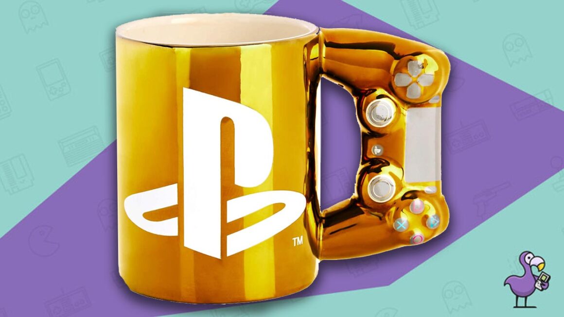 best Sony gifts - Gold coffee mug