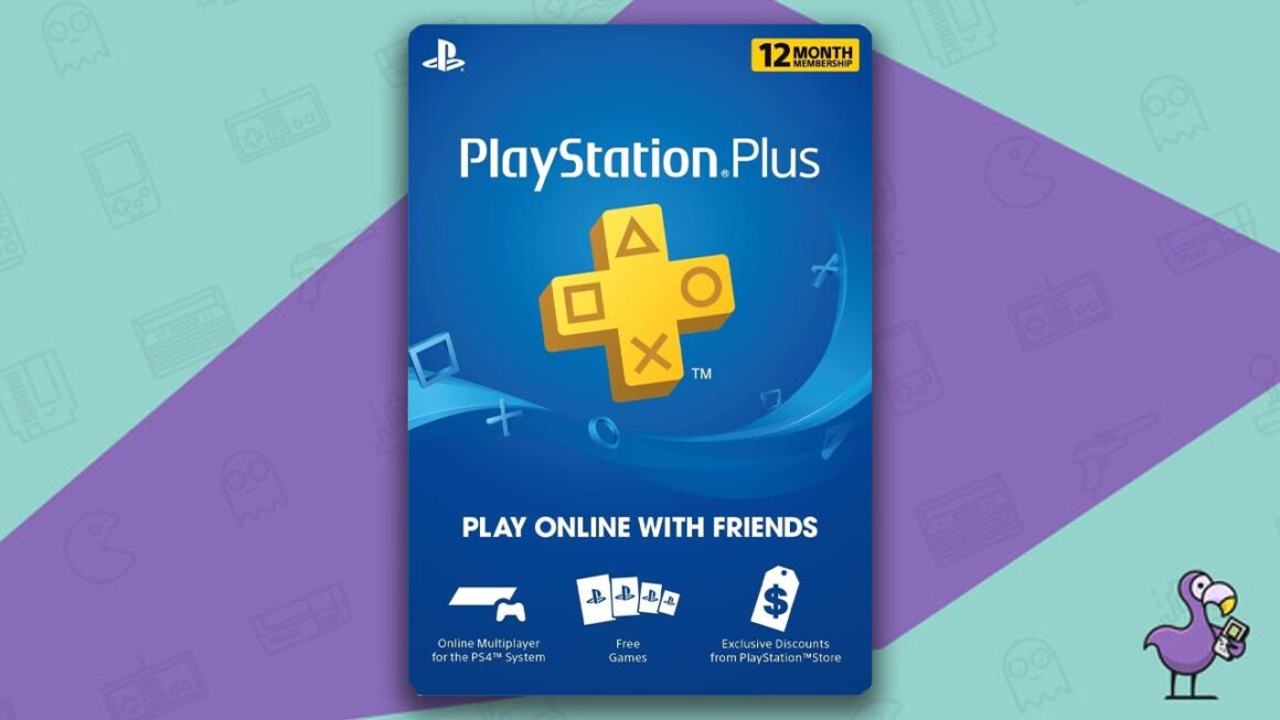 best Sony gifts - PSN Playstation Plus membership card