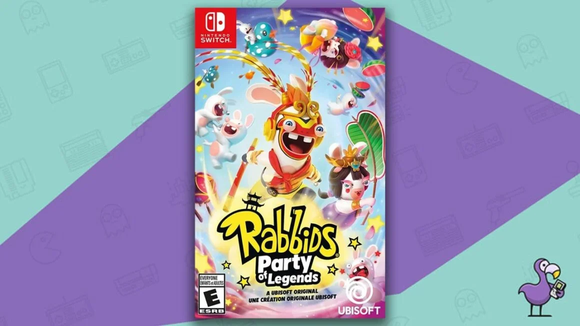 Games Like Mario Party - Rabbids Party of Legends Game Case Switch