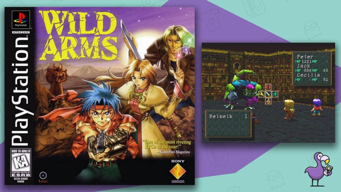 Wild Arms - ps1 games on ps5