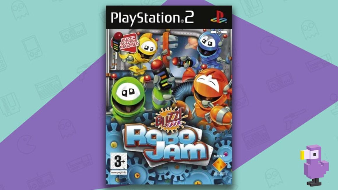 Best PS2 Robot Games Buzz! Junior: Robo Jam