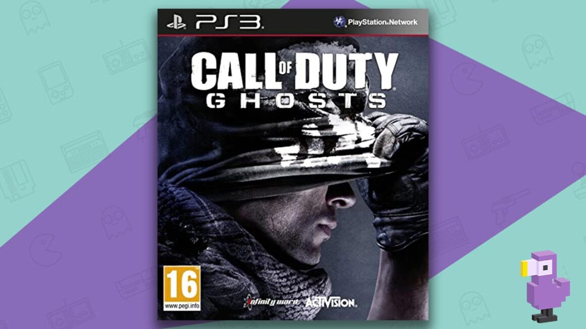 PS3 FPS Games - Call of Duty ghosts game case cover art