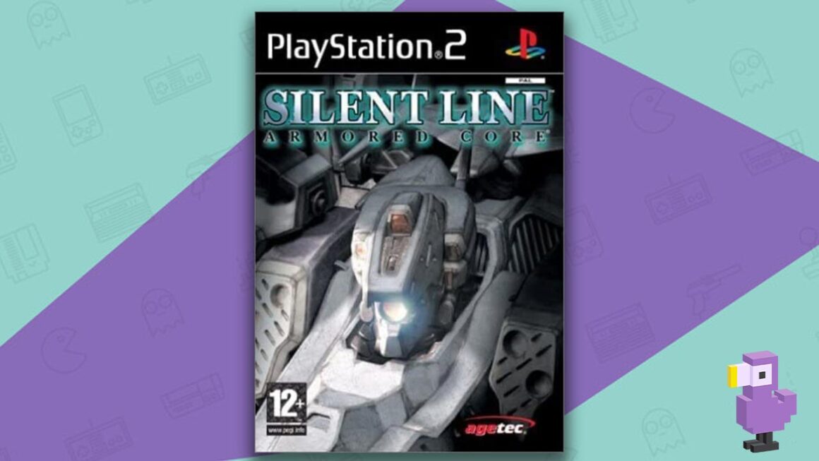 Best PS2 Robot Games - Silent Line Armored Core game case