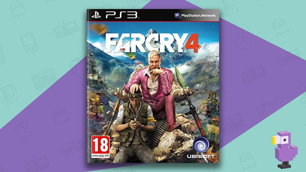 PS3 FPS Games - Far Cry 4 game case cover art