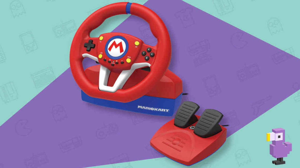 HORI Mario Kart Mini Wheel - Best Nintendo Switch Steering Wheel Controllers