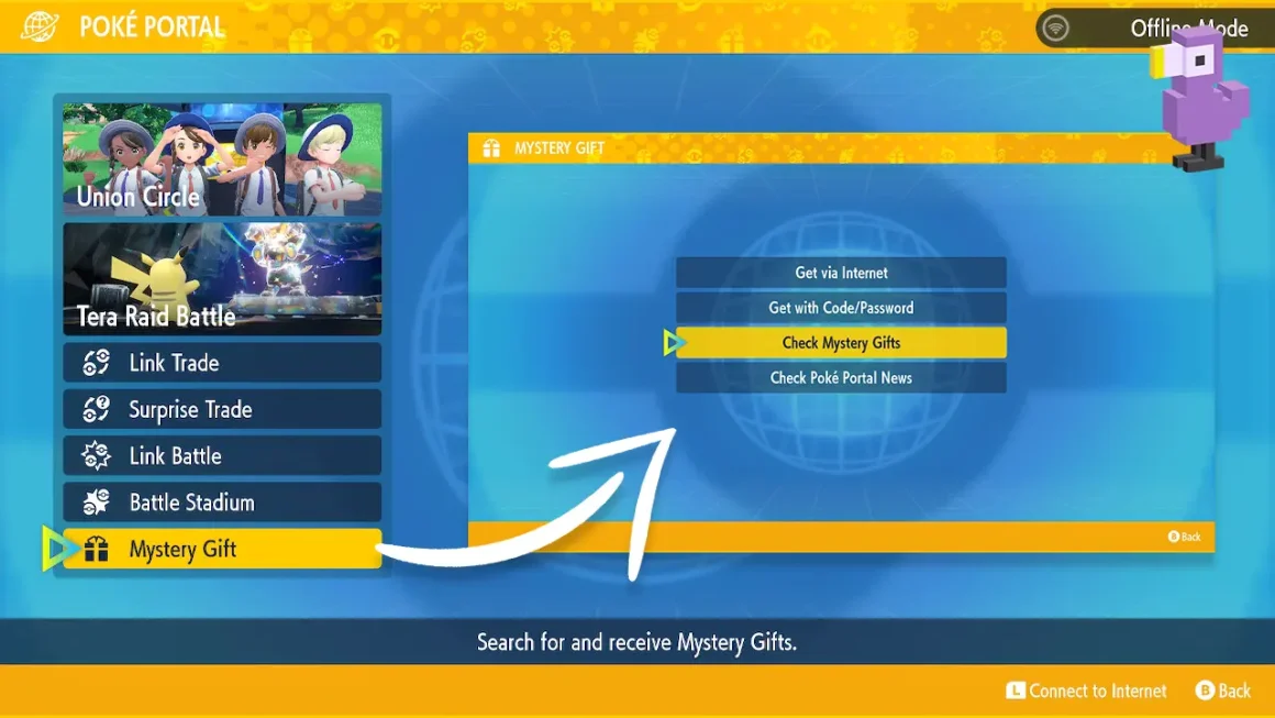 How To Activate Mystery Gift Codes In Pokemon Scarlet & Violet