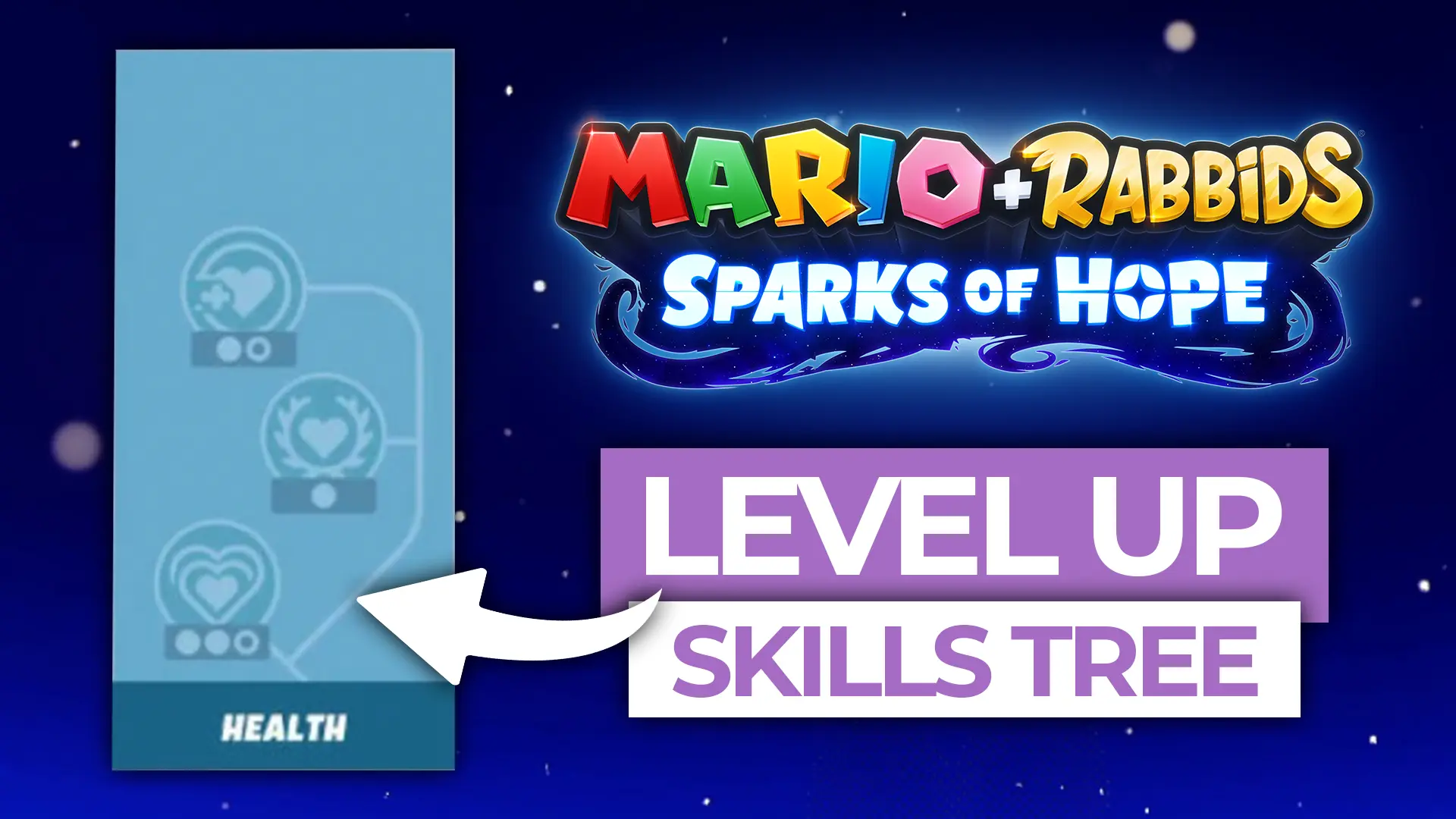 how to level up skills tree in mario rabbids sparks of hope