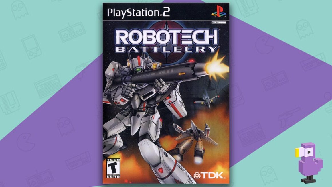 ps2 robot games - RoboTech Battlecry game case