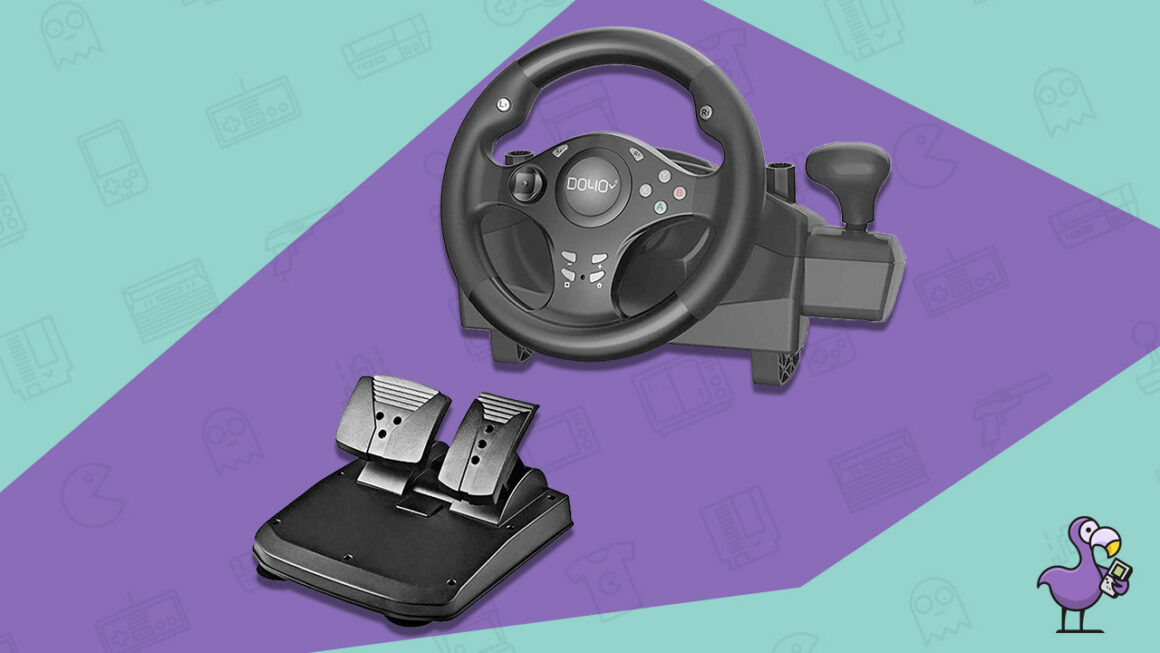 DOYO 270° Game Racing Wheel with Pedals