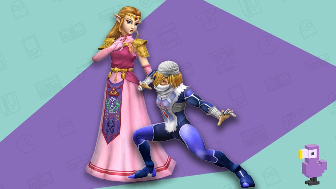 Zelda Sheik - Sheik and Zelda Smash Bros
