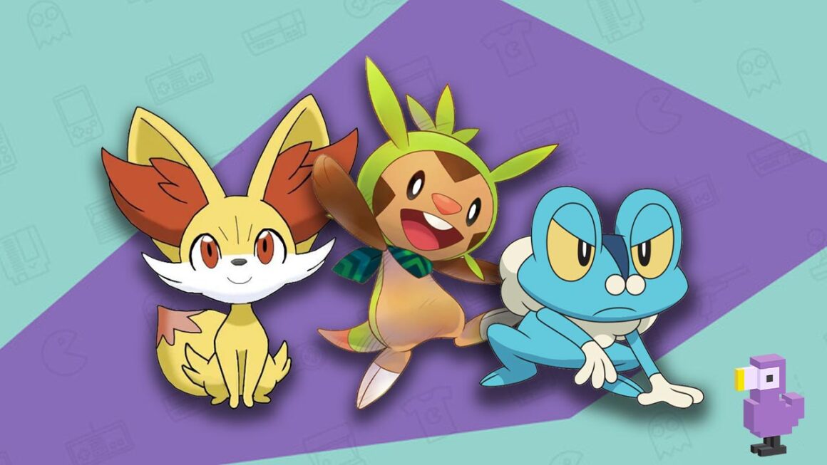 Todos los entrantes de Pokémon por generación - Generación 6