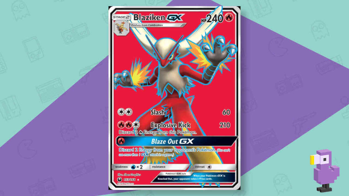 Blaziken GX - Strongest Pokemon Cards