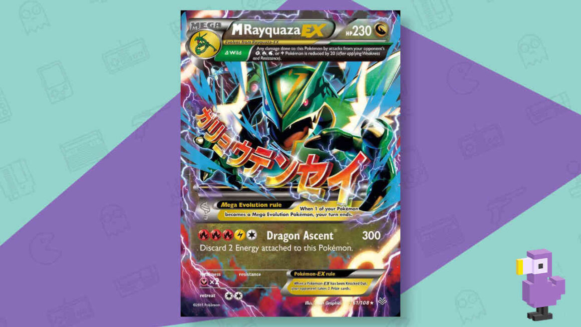 Mega Rayquaza EX - Strongest Pokemon Cards