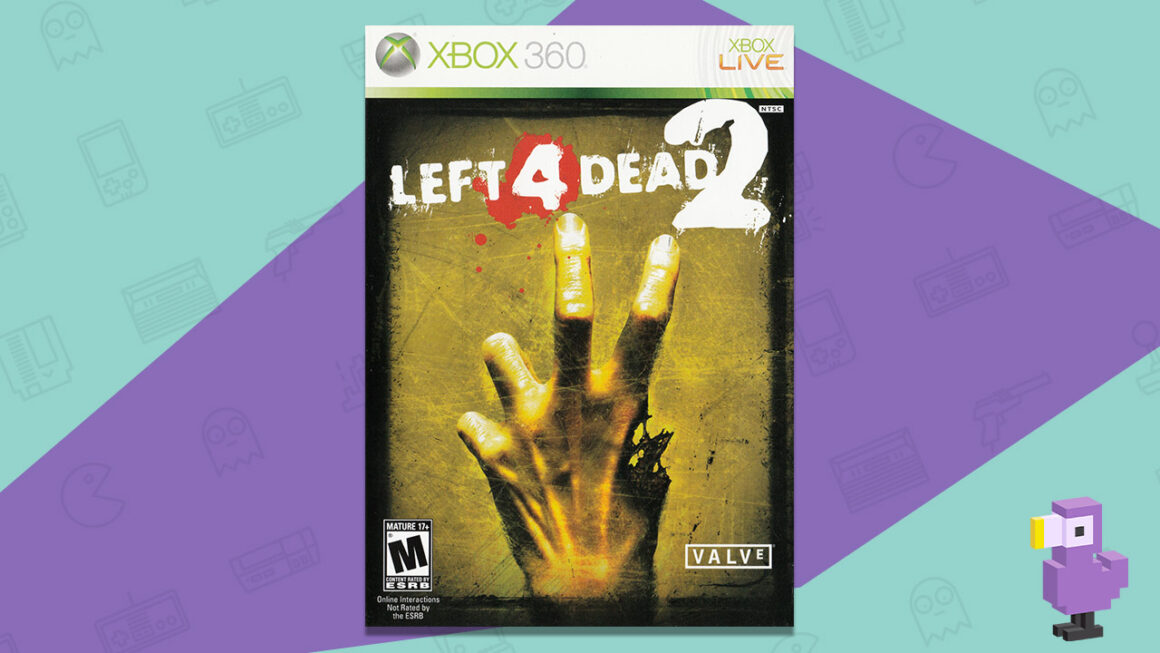 Left 4 Dead 2 (2009) game case cover art best xbox 360 games