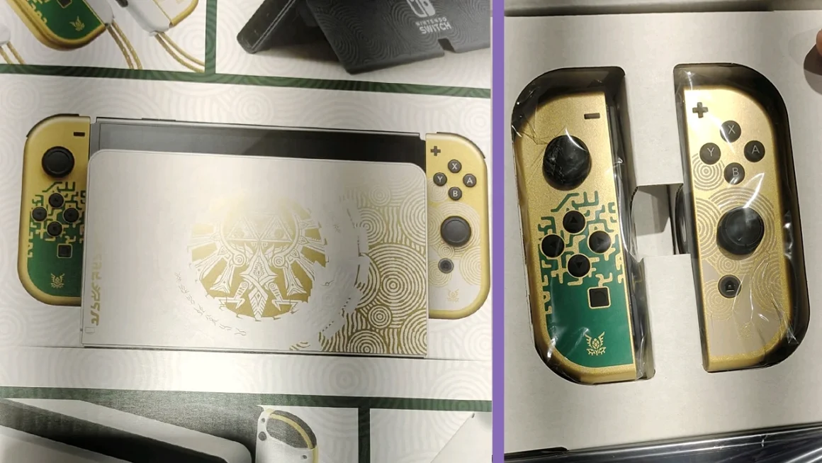 zelda tears of the kingdom console leak