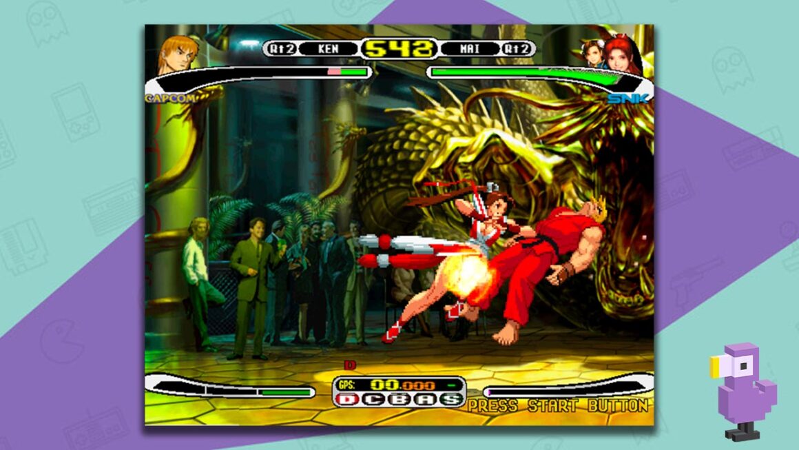 Capcom vs. SNK: Millennium Fight 2000 Pro gameplay
