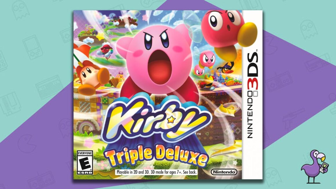 Best Nintendo 3ds games - Kirby Triple Deluxe game case cover art